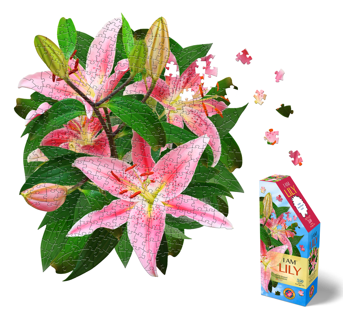 I AM 350 Puzzle: DAHLIA 35,56x60,96cm, 350pcs, In Doos, Madd Capp Puzzle 10