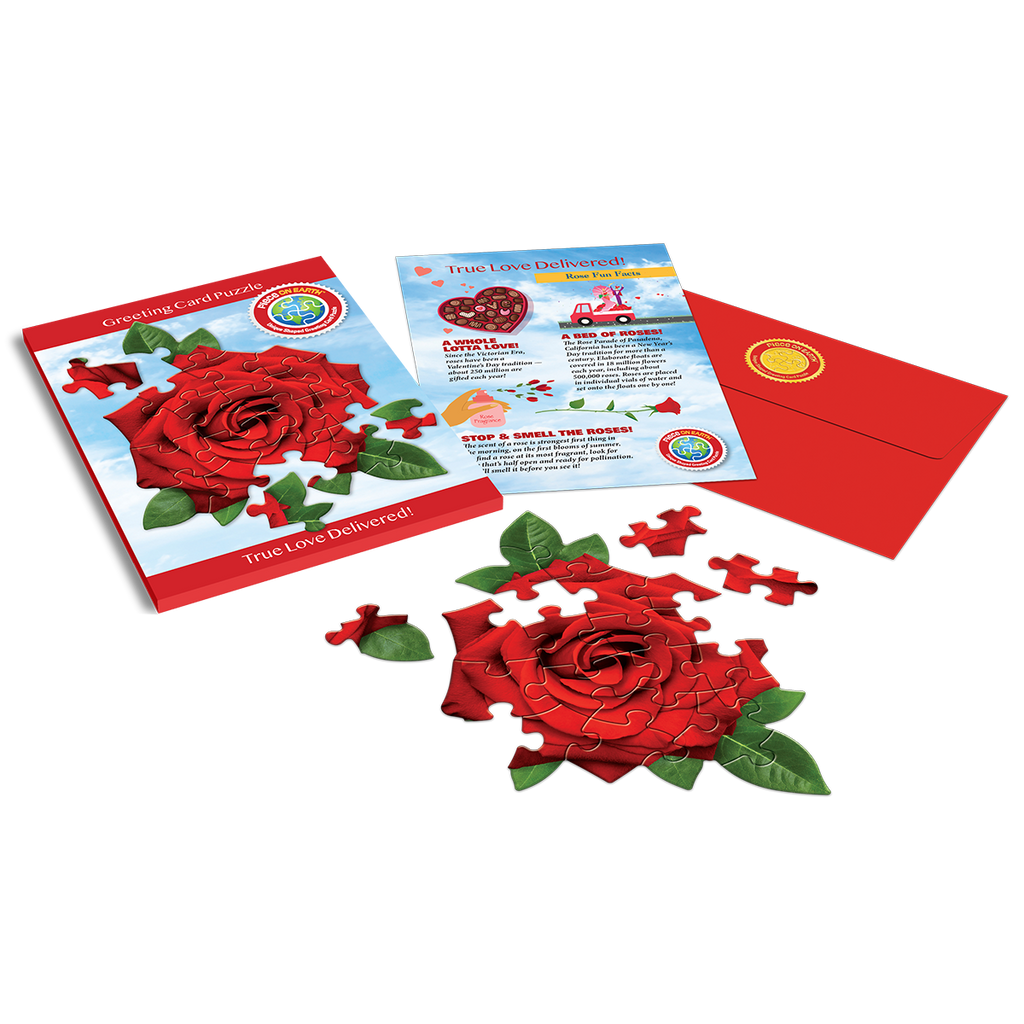 ROSE GREETING CARD PUZZLE