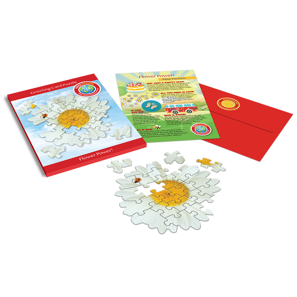 DAISY GREETING CARD PUZZLE