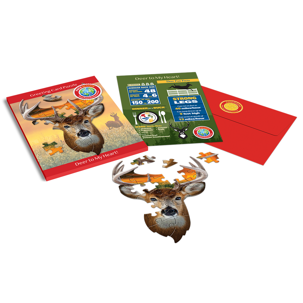 BUCK GREETING CARD PUZZLE