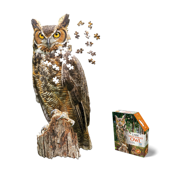 I AM GREAT HORNED OWL 300 – Madd Capp Games