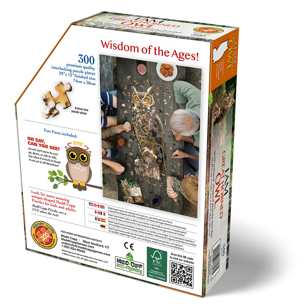 I AM GREAT HORNED OWL 300 – Madd Capp Games I AM GREAT HORNED OWL 300 – Madd Capp Games